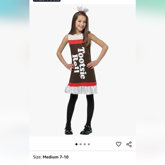 Tootsie Roll Costume Size 7-10 - Picture 6 of 6